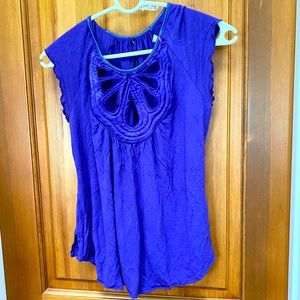 Kimchi blue purple tank medium M Anthropologie